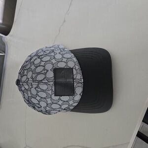 Coach mens strap back hat